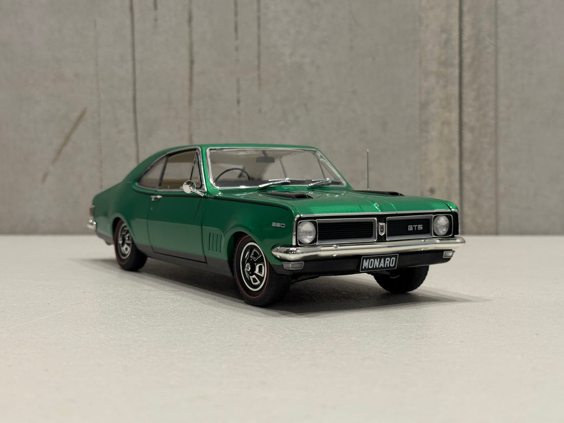 Holden HG Monaro GTS 350 Lakeside Green Metallic - 1:18 Scale Diecast model