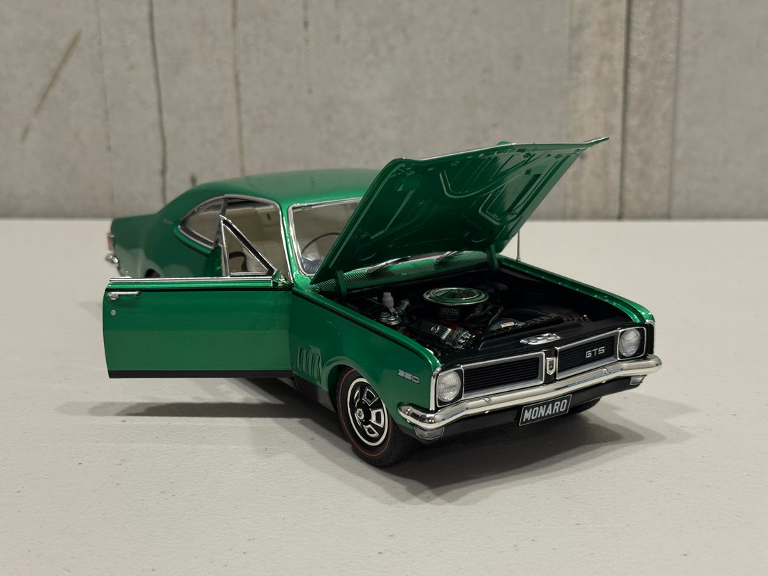 Holden HG Monaro GTS 350 Lakeside Green Metallic - 1:18 Scale Diecast model