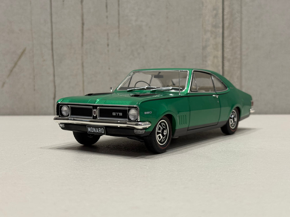 Holden HG Monaro GTS 350 Lakeside Green Metallic - 1:18 Scale Diecast model