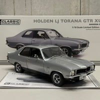 Holden LJ Torana GTR XU-1 Baroda Silver -1:18 Scale Diecast Model