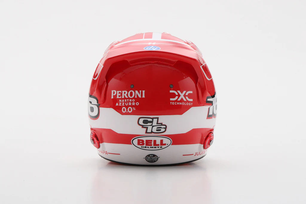 CHARLES LECLERC - 2025 SEASON - FERRARI - 1:5 HELMET - LOOKSMART