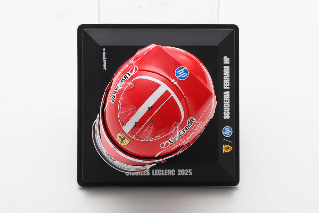 CHARLES LECLERC - 2025 SEASON - FERRARI - 1:5 HELMET - LOOKSMART