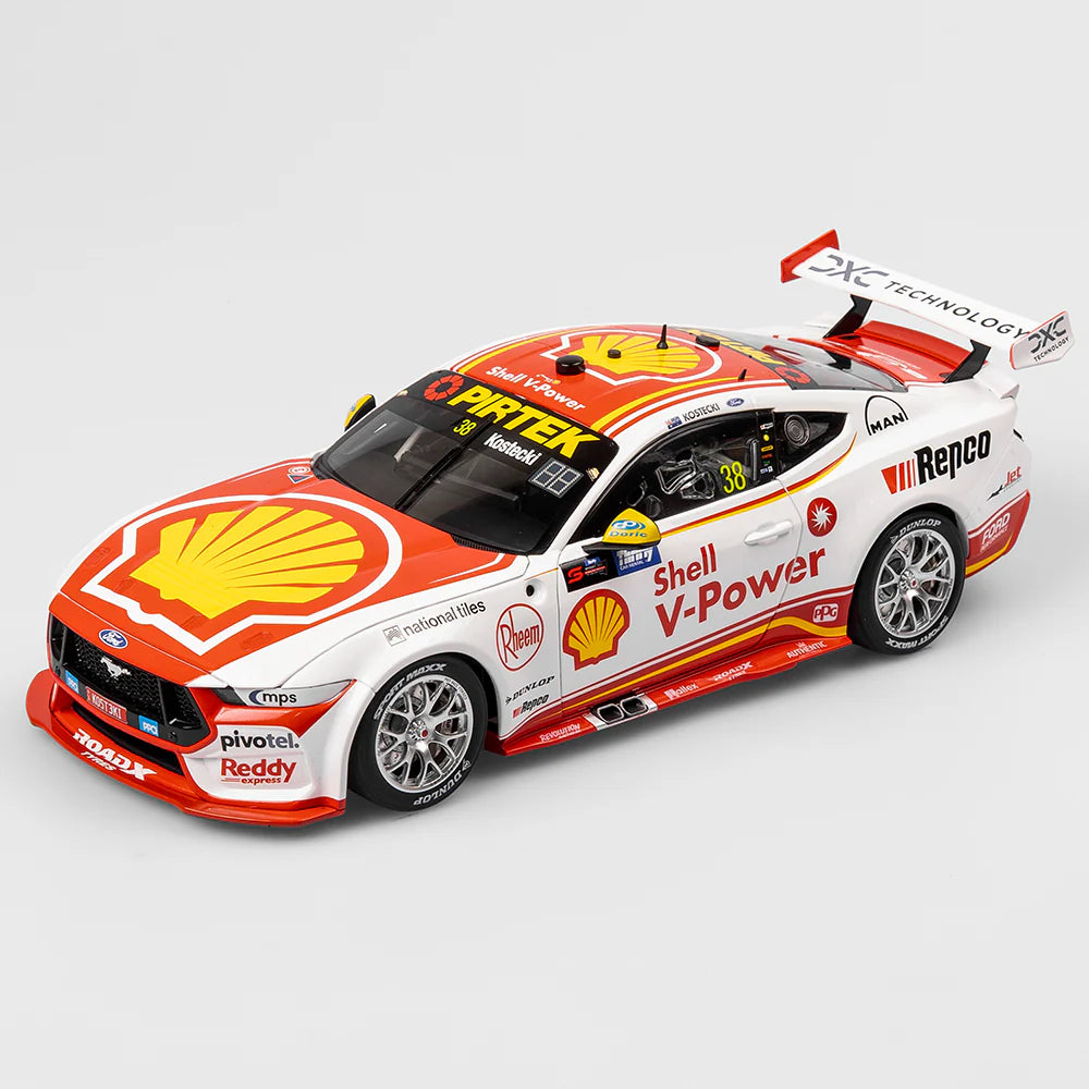 Brodie Kostecki - Shell V-Power Racing Team #38 Ford Mustang GT - 2025 Supercars Championship Season - 1:18 Scale Diecast Model - Authentic Collectables