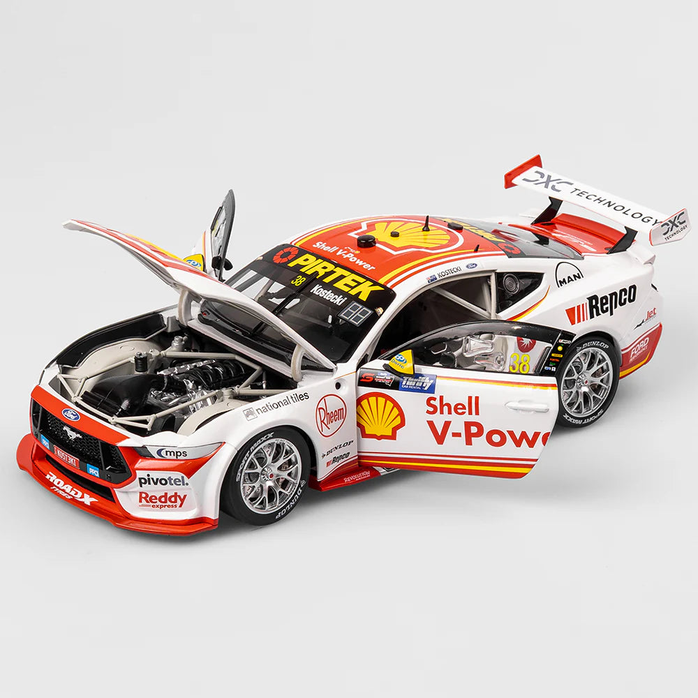 Brodie Kostecki - Shell V-Power Racing Team #38 Ford Mustang GT - 2025 Supercars Championship Season - 1:18 Scale Diecast Model - Authentic Collectables