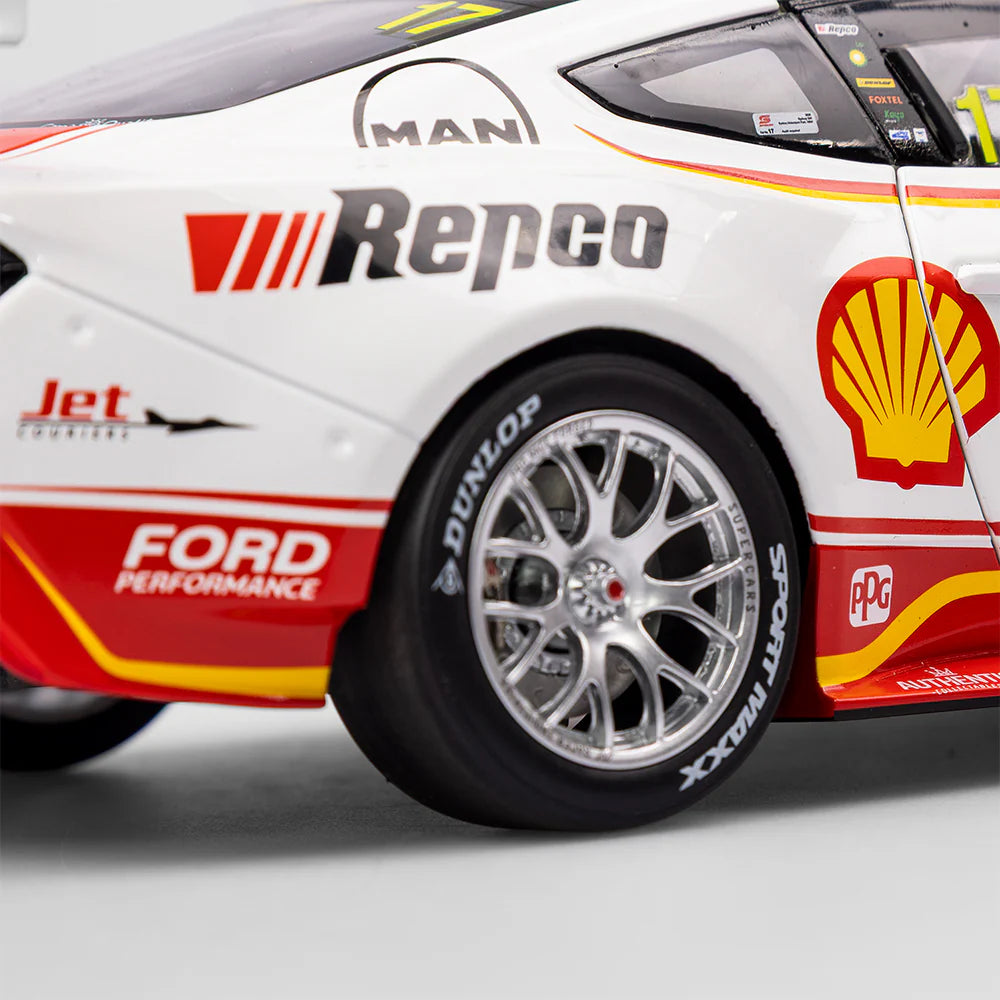 Will Davison - Shell V-Power Racing Team #17 Ford Mustang GT - 2025 Supercars Championship Season - 1:18 Scale Diecast Model - Authentic Collectables