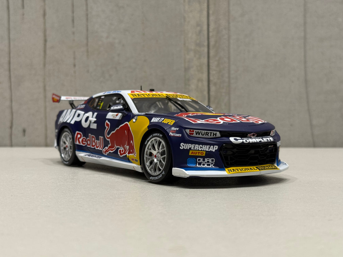WILL BROWN - CHEVROLET CAMARO - RED BULL AMPOL RACING - #1 - 2025 - MSS SECURITY MELBOURNE SUPERSPRINT - RACE 6 WINNER - 1:18 SCALE DIECAST MODEL