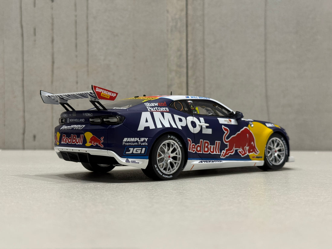 WILL BROWN - CHEVROLET CAMARO - RED BULL AMPOL RACING - #1 - 2025 - MSS SECURITY MELBOURNE SUPERSPRINT - RACE 6 WINNER - 1:18 SCALE DIECAST MODEL