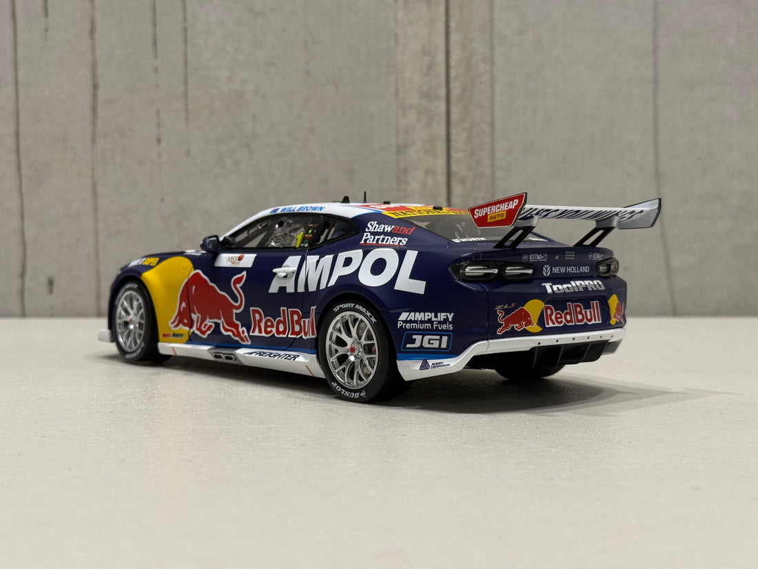 WILL BROWN - CHEVROLET CAMARO - RED BULL AMPOL RACING - #1 - 2025 - MSS SECURITY MELBOURNE SUPERSPRINT - RACE 6 WINNER - 1:18 SCALE DIECAST MODEL