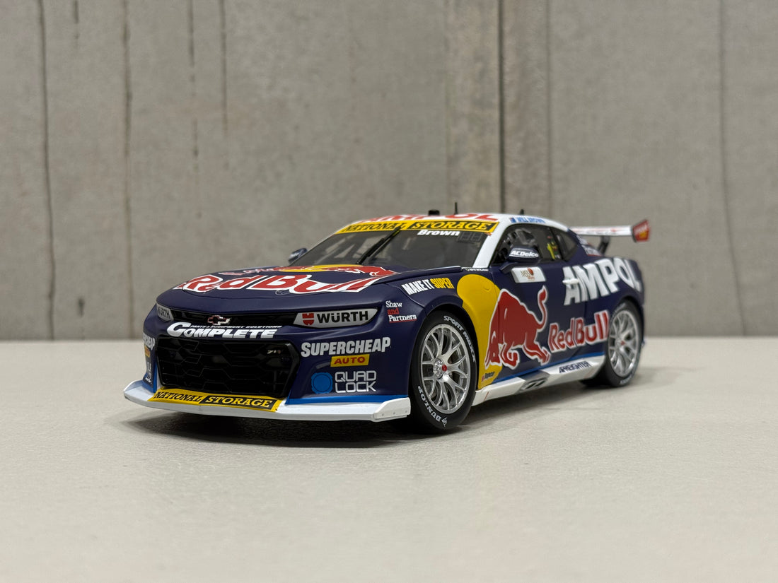 WILL BROWN - CHEVROLET CAMARO - RED BULL AMPOL RACING - #1 - 2025 - MSS SECURITY MELBOURNE SUPERSPRINT - RACE 6 WINNER - 1:18 SCALE DIECAST MODEL