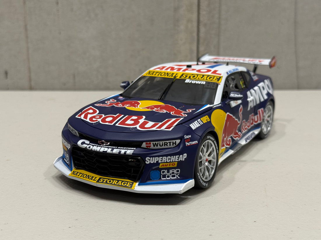 WILL BROWN - CHEVROLET CAMARO - RED BULL AMPOL RACING - #1 - 2025 - MSS SECURITY MELBOURNE SUPERSPRINT - RACE 6 WINNER - 1:18 SCALE DIECAST MODEL