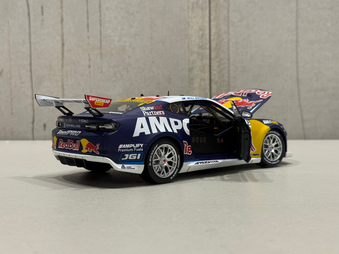 WILL BROWN - CHEVROLET CAMARO - RED BULL AMPOL RACING - #1 - 2025 - MSS SECURITY MELBOURNE SUPERSPRINT - RACE 6 WINNER - 1:18 SCALE DIECAST MODEL