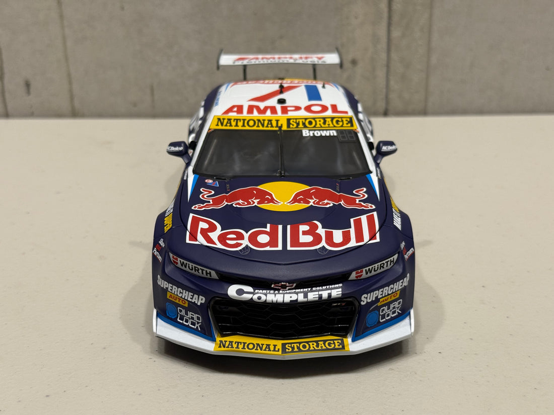 WILL BROWN - CHEVROLET CAMARO - RED BULL AMPOL RACING - #1 - 2025 - MSS SECURITY MELBOURNE SUPERSPRINT - RACE 6 WINNER - 1:18 SCALE DIECAST MODEL