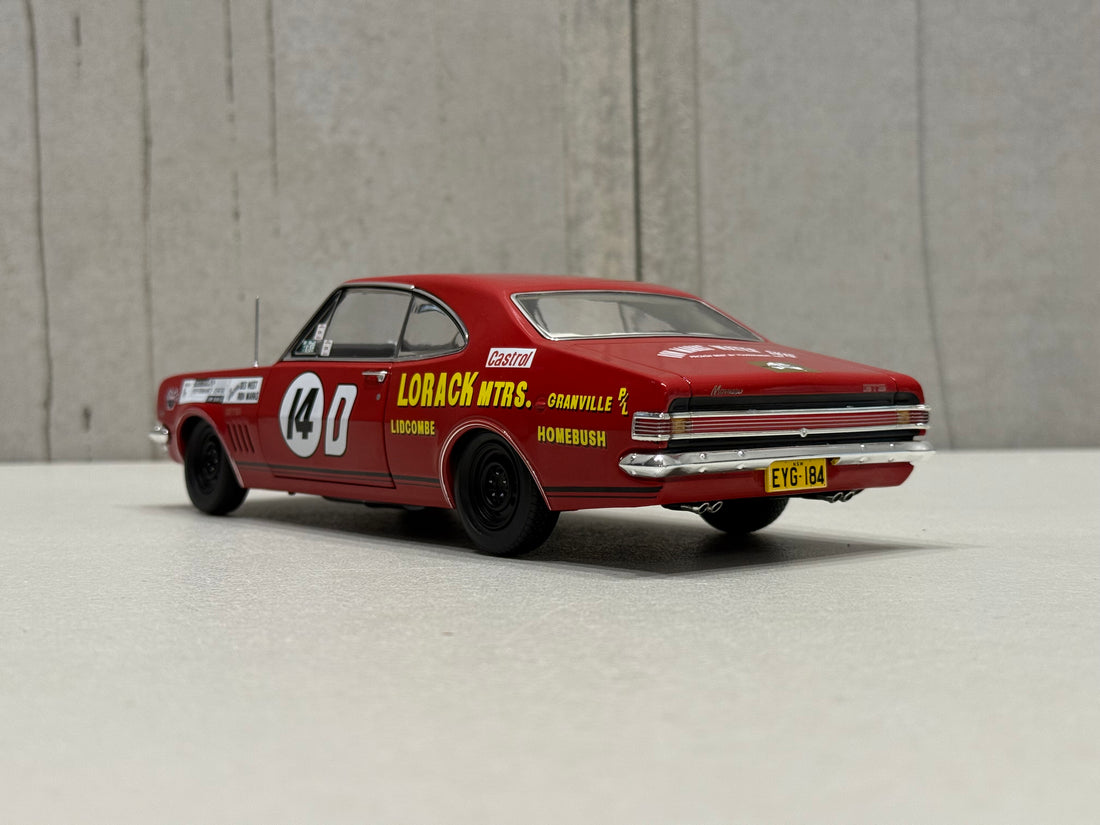 1968 BATHURST - #14D HOLDEN HK MONARO GTS 327 - 1968 BATHURST CONTROVERSY - 1:18 SCALE DIECAST MODEL