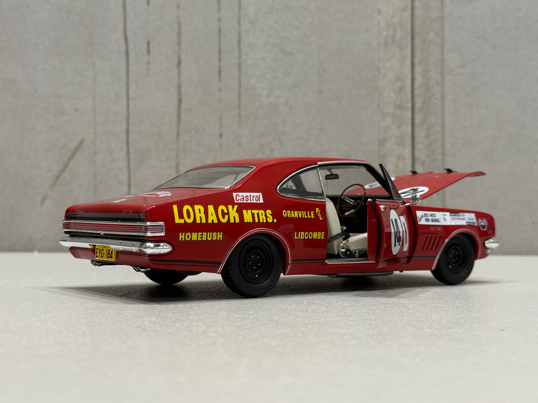 1968 BATHURST - #14D HOLDEN HK MONARO GTS 327 - 1968 BATHURST CONTROVERSY - 1:18 SCALE DIECAST MODEL