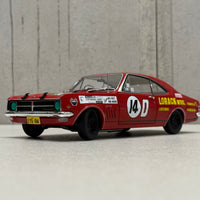 1968 BATHURST - #14D HOLDEN HK MONARO GTS 327 - 1968 BATHURST CONTROVERSY - 1:18 SCALE DIECAST MODEL