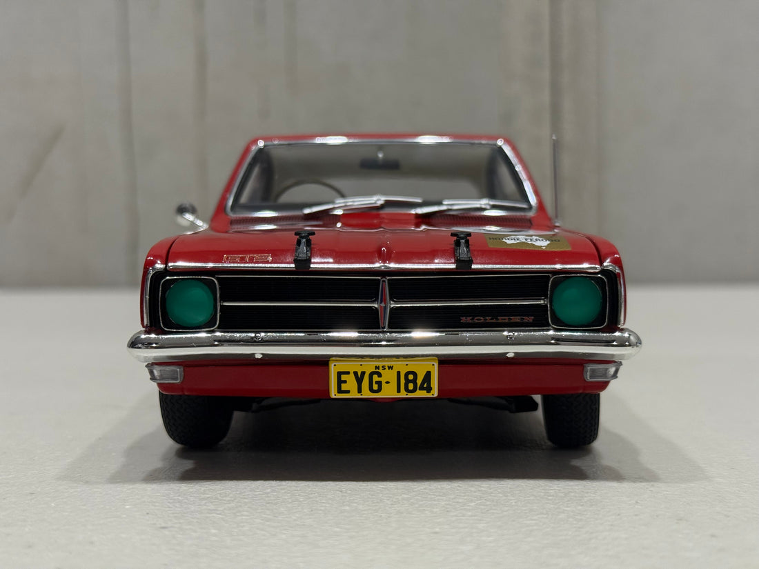 1968 BATHURST - #14D HOLDEN HK MONARO GTS 327 - 1968 BATHURST CONTROVERSY - 1:18 SCALE DIECAST MODEL