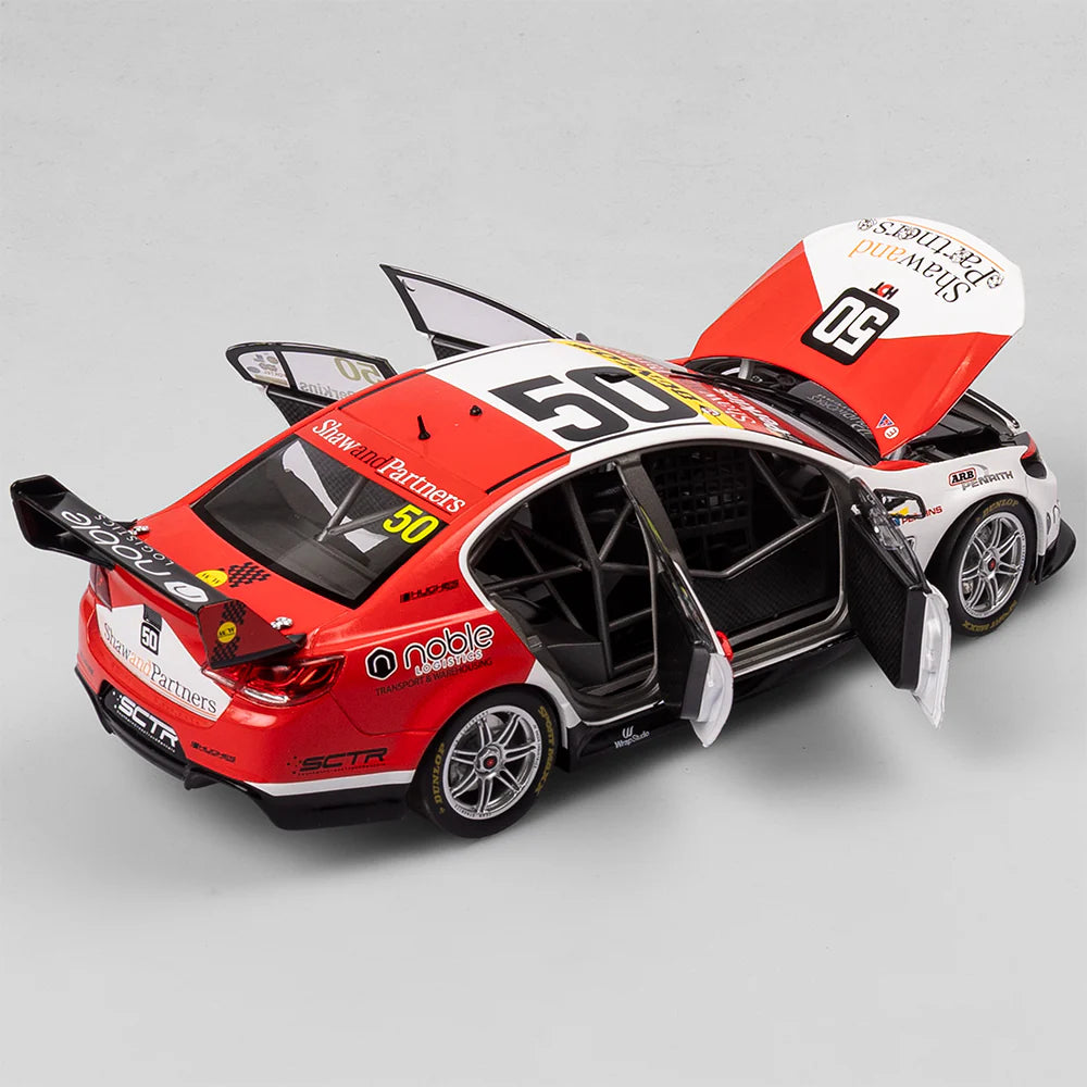 Jack Perkins - Shaw and Partners Racing #50 Holden VF Commodore - 2022 Dunlop Super2 Series Sandown Round - 1:18 Scale Diecast Model - AUTHENTIC COLLECTABLES