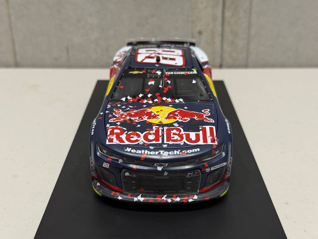 SHANE VAN GISBERGEN 2025 RED BULL SONOMA RACED WIN 1:24 SCALE ARC DIECAST