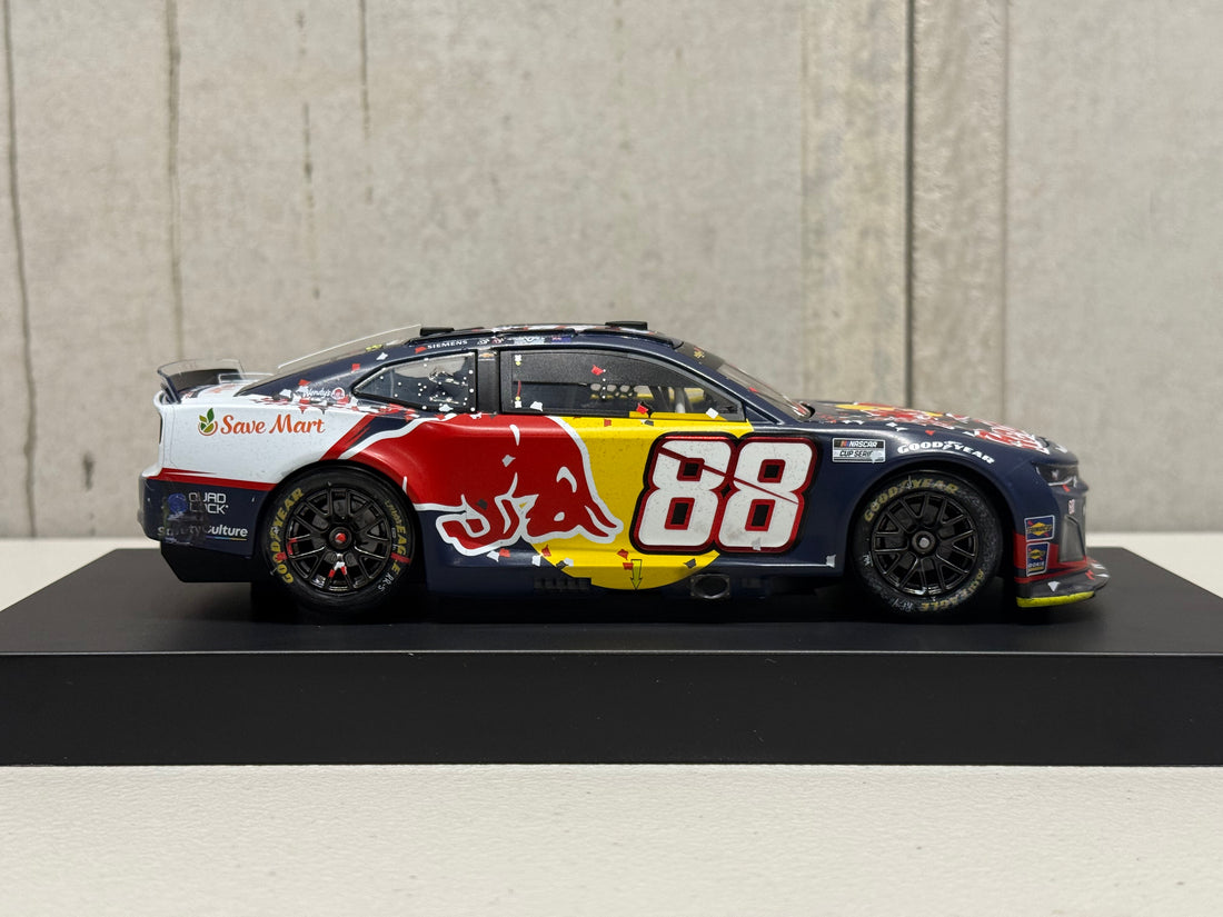 SHANE VAN GISBERGEN 2025 RED BULL SONOMA RACED WIN 1:24 SCALE ARC DIECAST