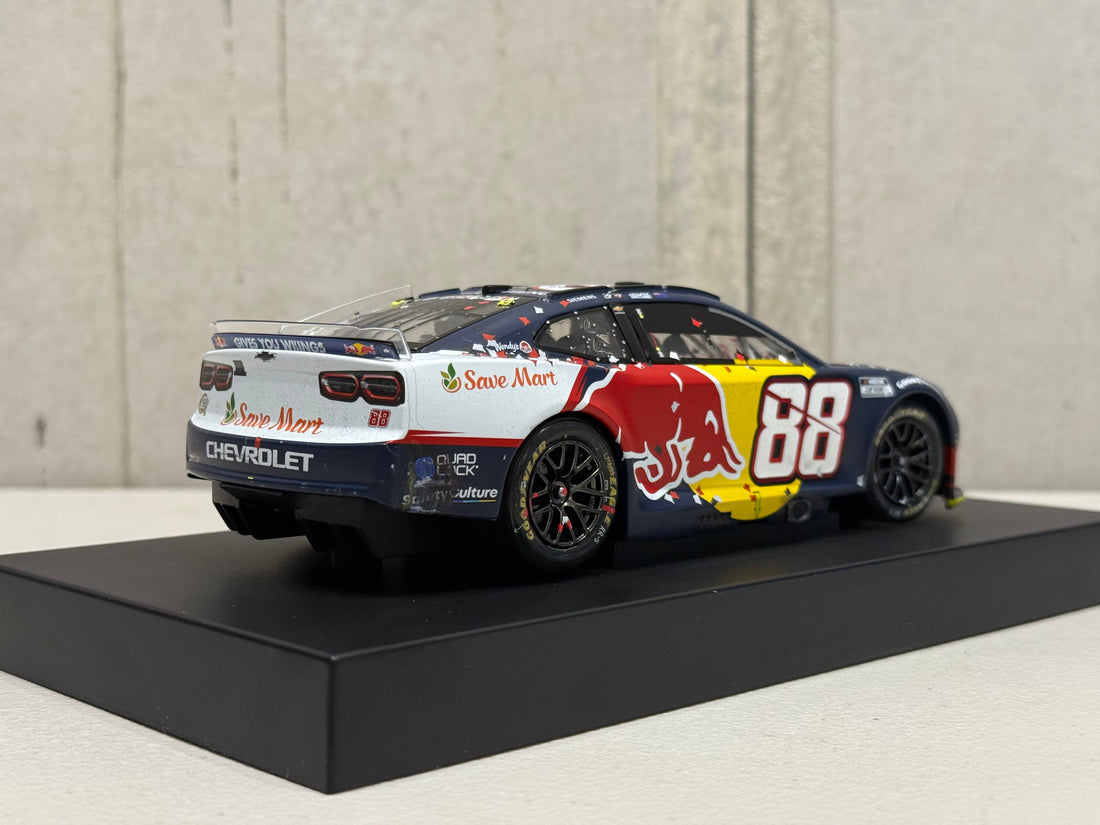 SHANE VAN GISBERGEN 2025 RED BULL SONOMA RACED WIN 1:24 SCALE ARC DIECAST