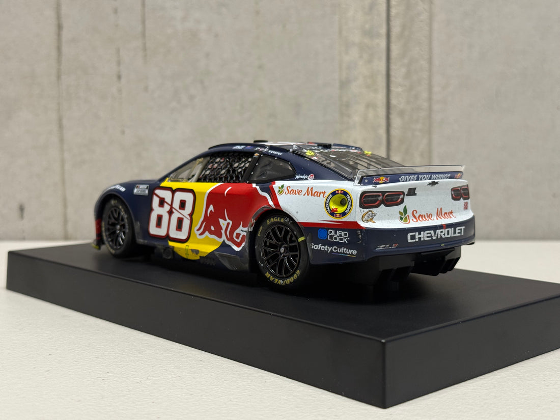 SHANE VAN GISBERGEN 2025 RED BULL SONOMA RACED WIN 1:24 SCALE ARC DIECAST