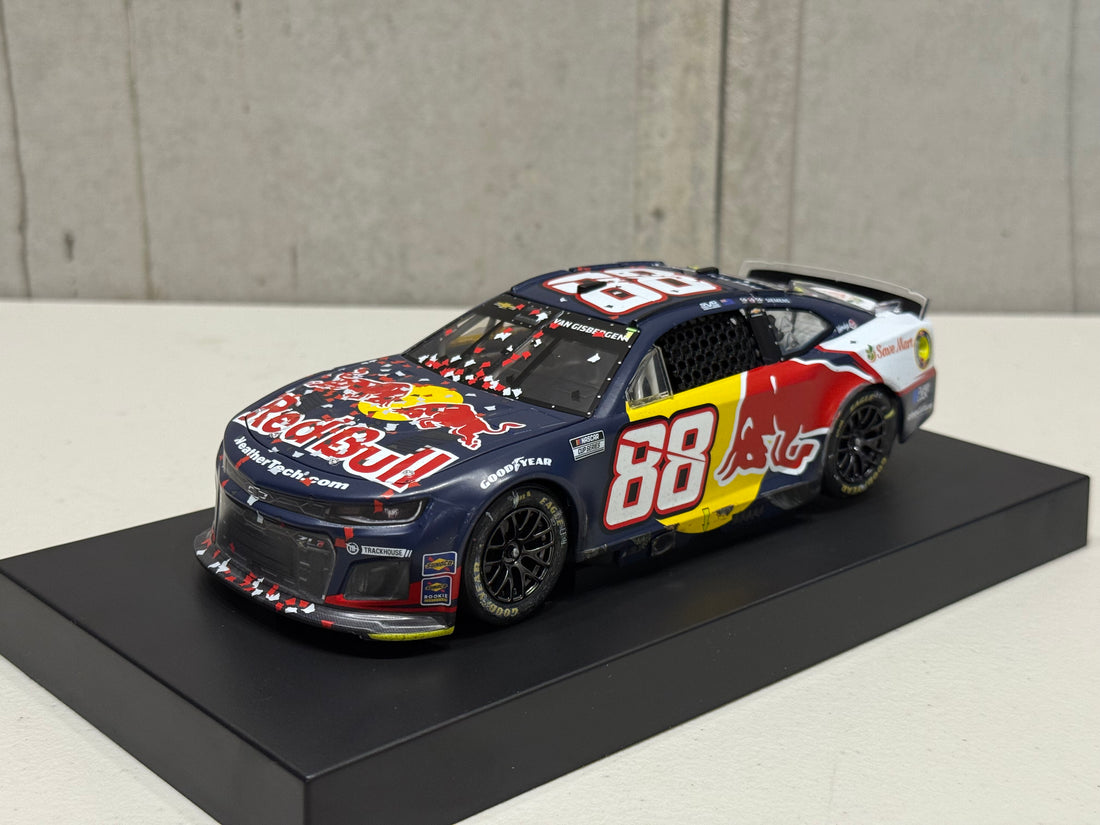 SHANE VAN GISBERGEN 2025 RED BULL SONOMA RACED WIN 1:24 SCALE ARC DIECAST