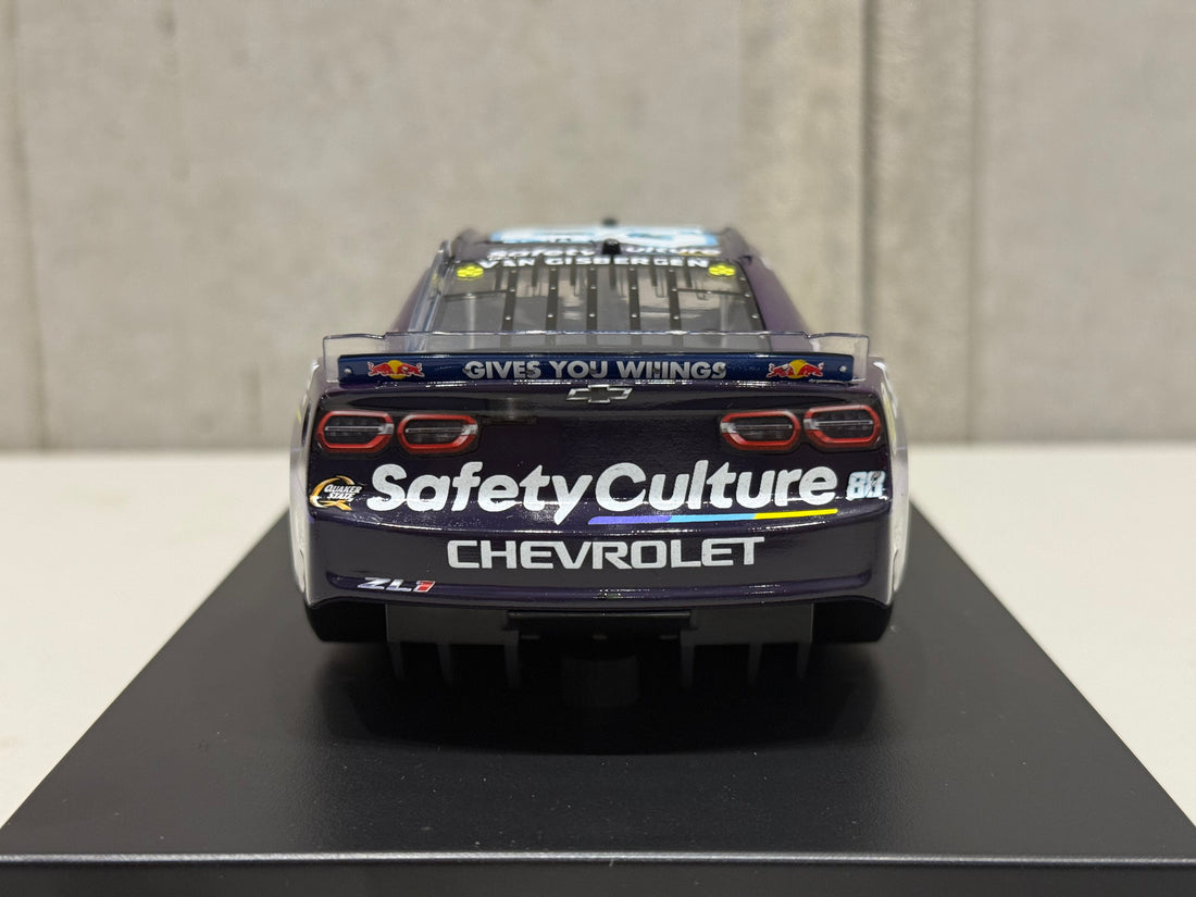 SHANE VAN GISBERGEN 2025 SAFETY CULTURE MEXICO ROAD COURSE RACED WIN 1:24 ARC DIECAST