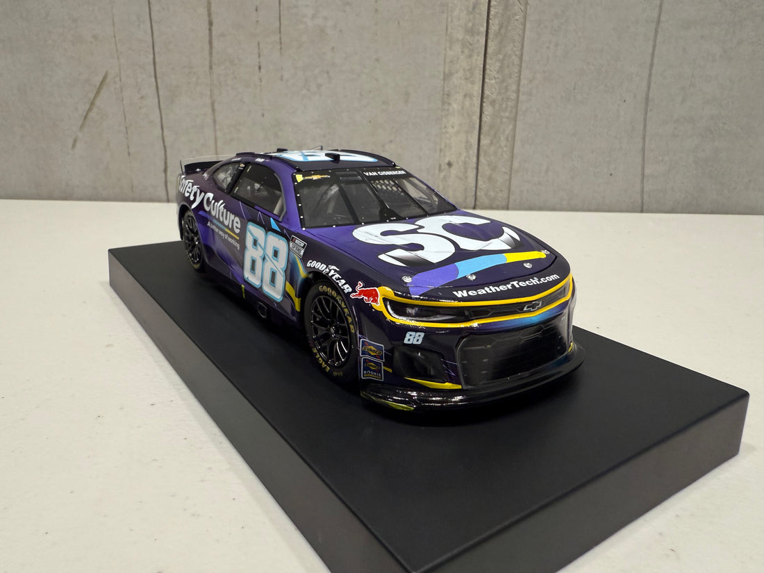 SHANE VAN GISBERGEN 2025 SAFETY CULTURE MEXICO ROAD COURSE RACED WIN 1:24 ARC DIECAST