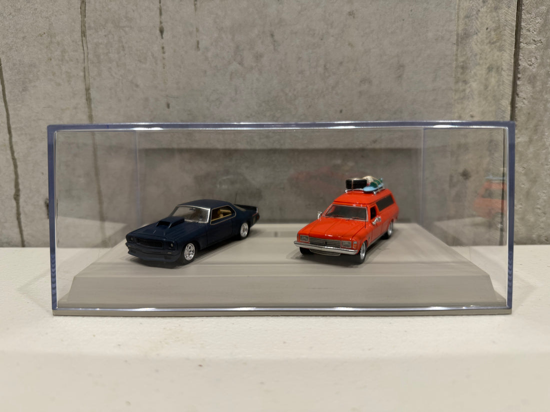 PANEL VAN & HQ MFP COUPE TWIN SET - 1:64 SCALE MODELS