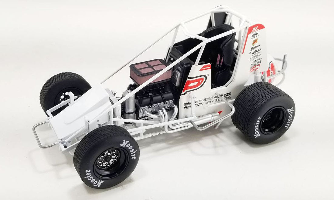 2024 #21 CASEY’S GENERAL STORE SPRINT CAR - BRIAN BROWN RACING - 1:18 SCALE DIECAST MODEL - ACME