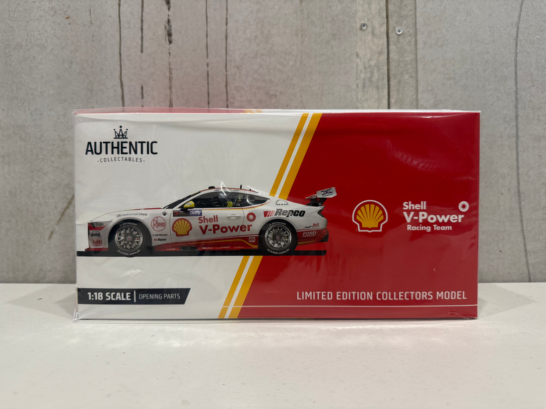 Brodie Kostecki - Shell V-Power Racing Team #38 Ford Mustang GT - 2025 Supercars Championship Season - 1:18 Scale Diecast Model - Authentic Collectables