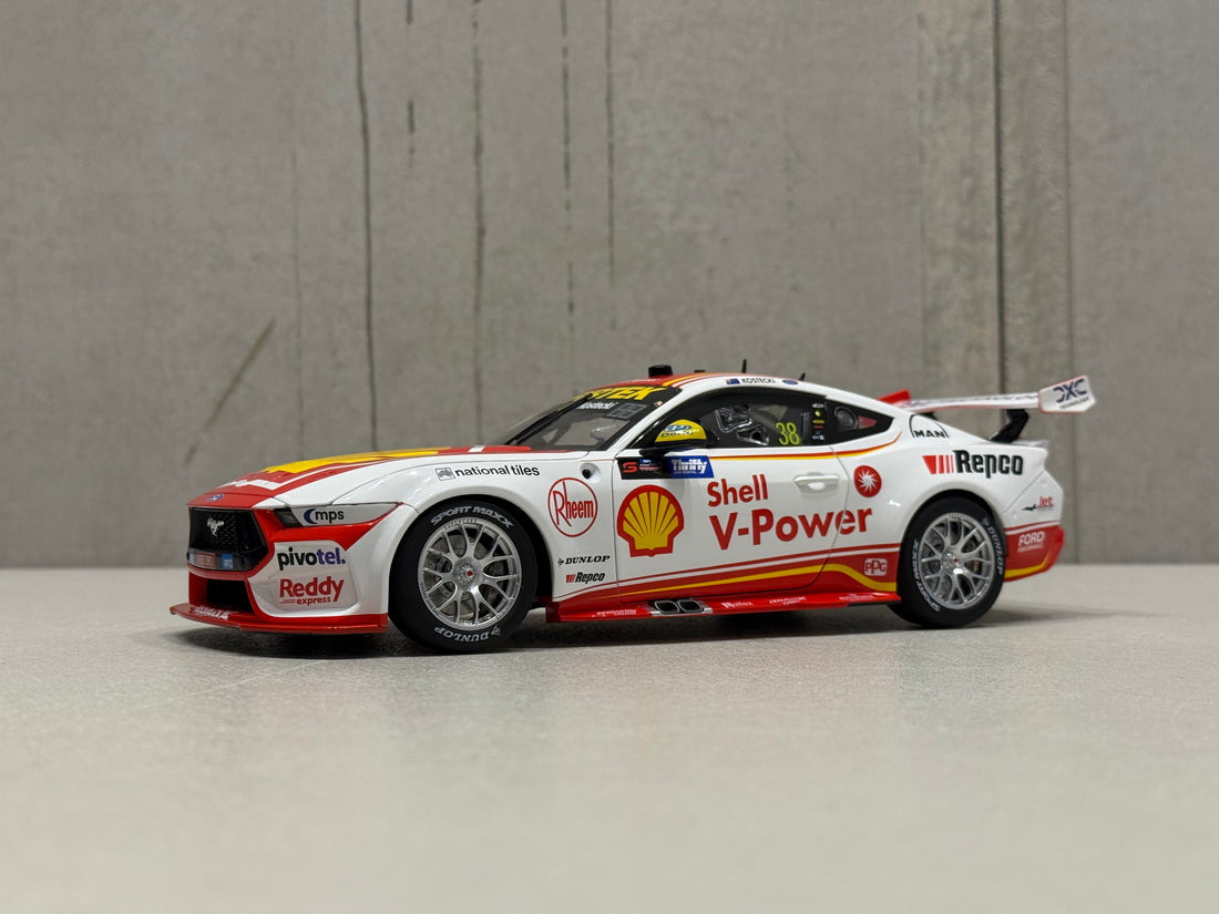 Brodie Kostecki - Shell V-Power Racing Team #38 Ford Mustang GT - 2025 Supercars Championship Season - 1:18 Scale Diecast Model - Authentic Collectables