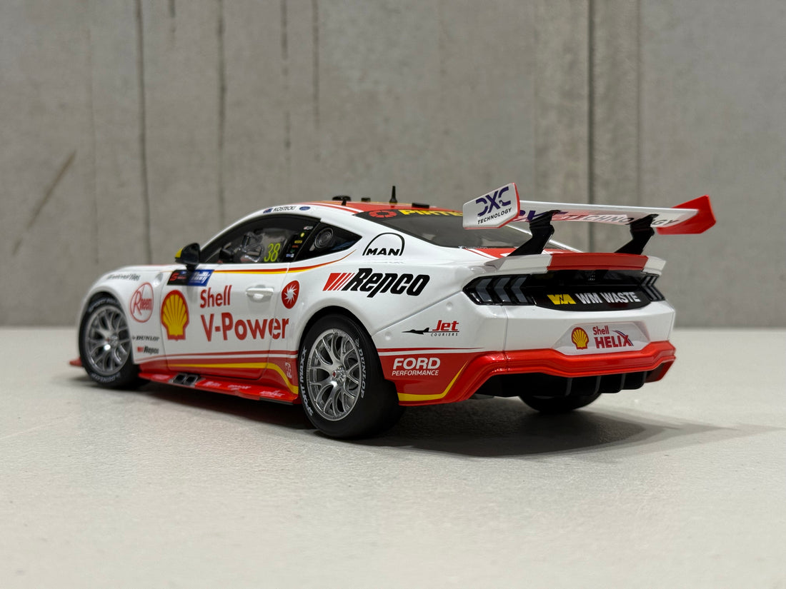 Brodie Kostecki - Shell V-Power Racing Team #38 Ford Mustang GT - 2025 Supercars Championship Season - 1:18 Scale Diecast Model - Authentic Collectables