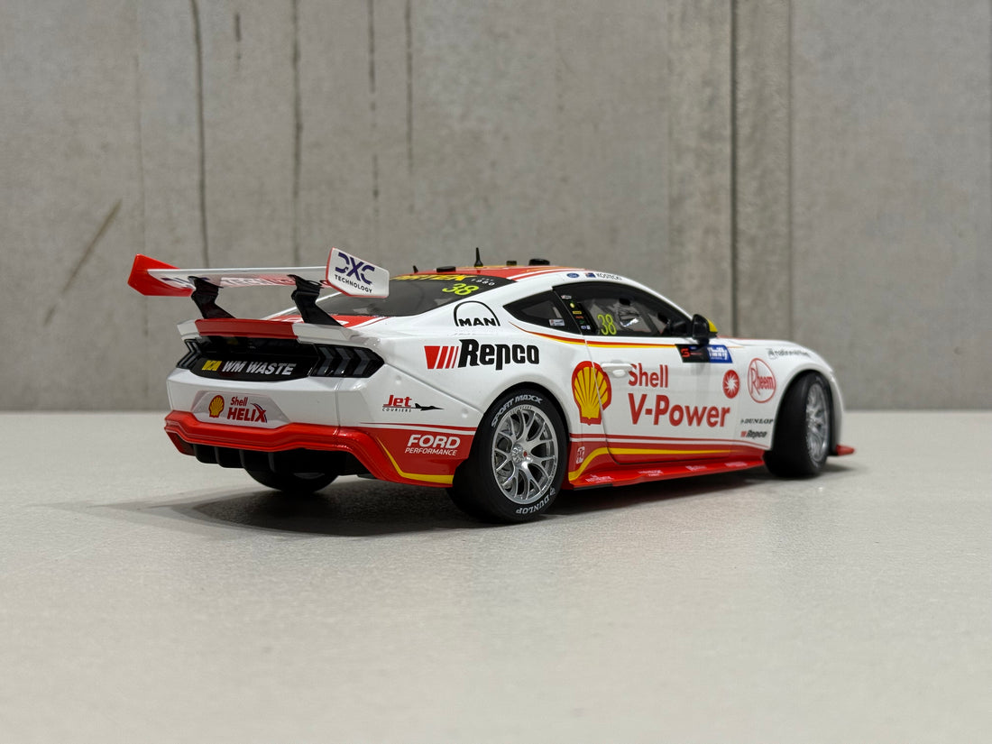 Brodie Kostecki - Shell V-Power Racing Team #38 Ford Mustang GT - 2025 Supercars Championship Season - 1:18 Scale Diecast Model - Authentic Collectables