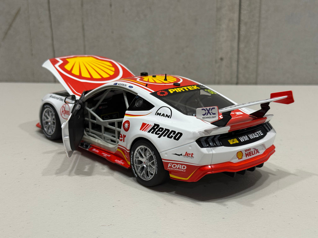 Brodie Kostecki - Shell V-Power Racing Team #38 Ford Mustang GT - 2025 Supercars Championship Season - 1:18 Scale Diecast Model - Authentic Collectables