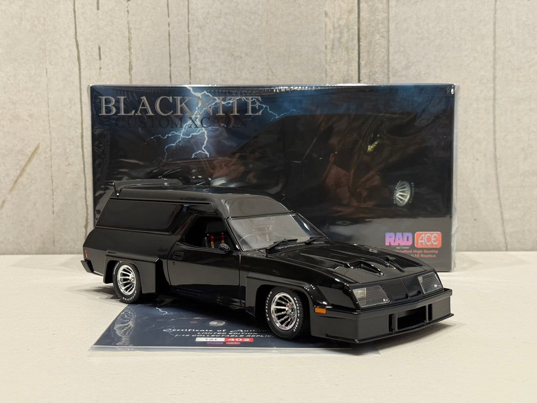 Ford Falcon XC Concorde Panel Van - "Black Nite" - 1:18 Scale Model