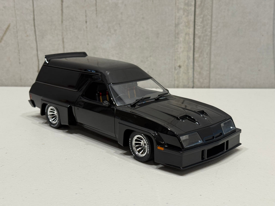 Ford Falcon XC Concorde Panel Van - "Black Nite" - 1:18 Scale Model