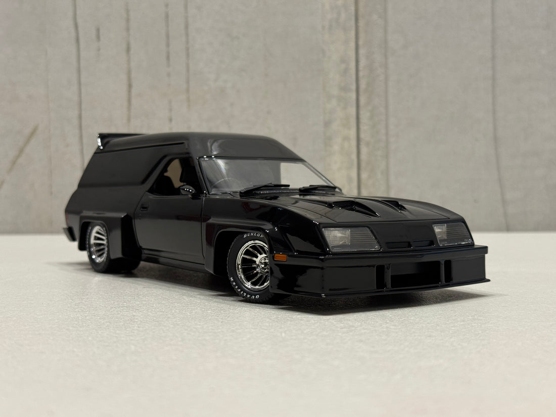 Ford Falcon XC Concorde Panel Van - "Black Nite" - 1:18 Scale Model