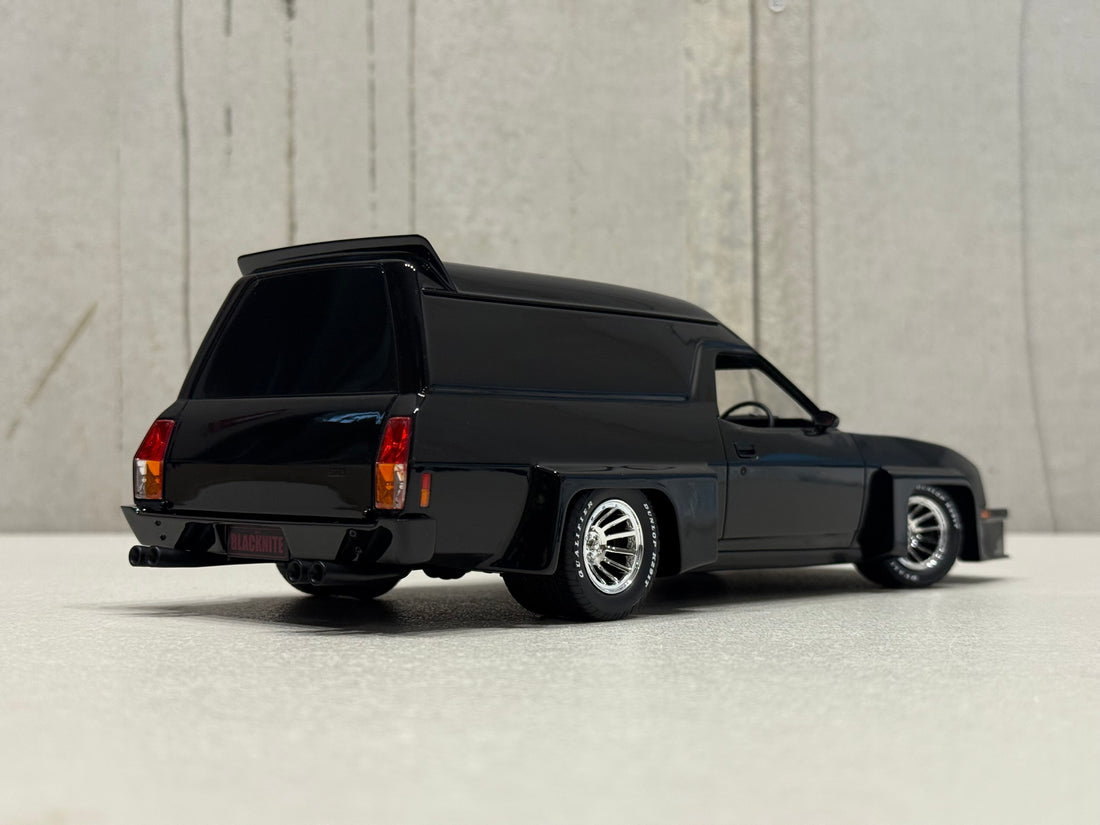 Ford Falcon XC Concorde Panel Van - "Black Nite" - 1:18 Scale Model