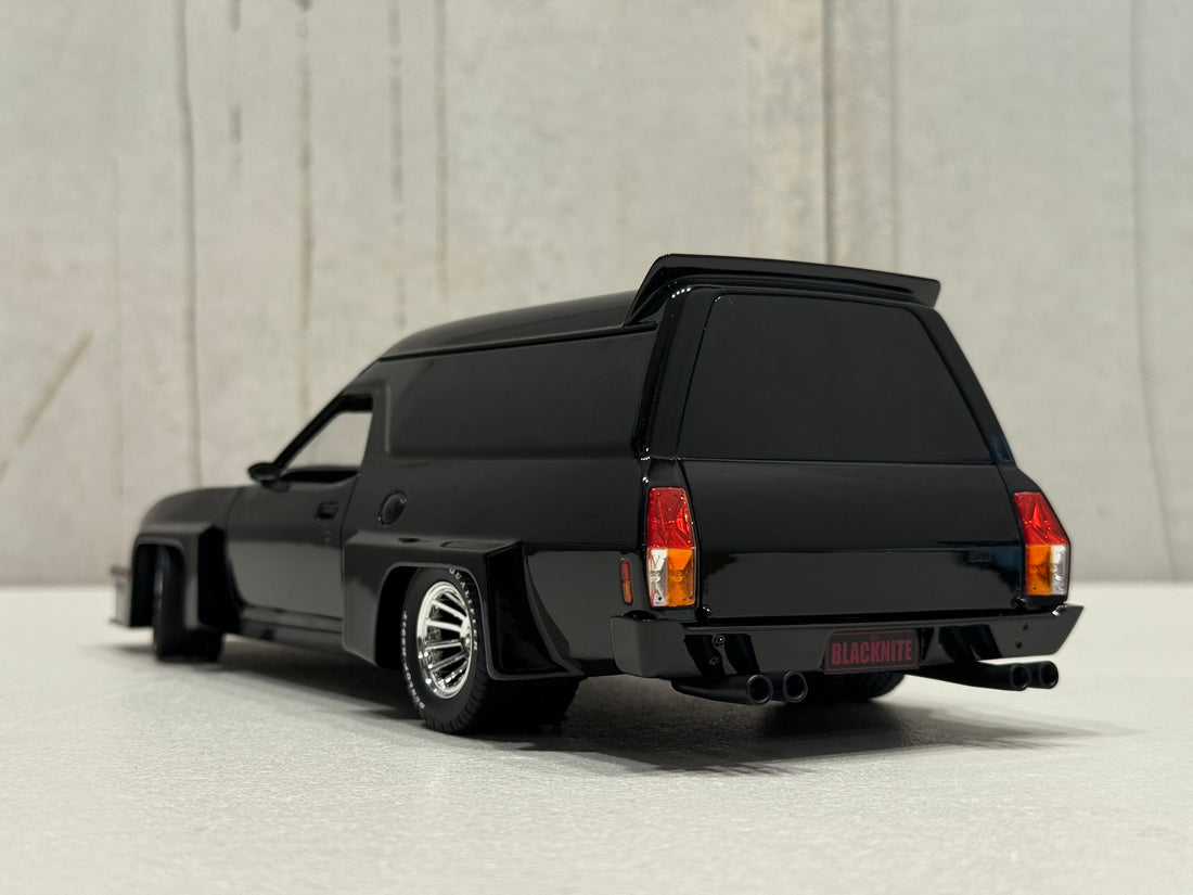 Ford Falcon XC Concorde Panel Van - "Black Nite" - 1:18 Scale Model