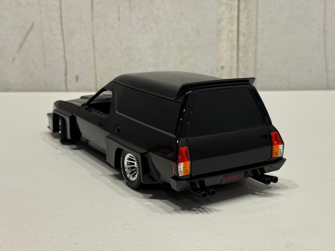 Ford Falcon XC Concorde Panel Van - "Black Nite" - 1:18 Scale Model