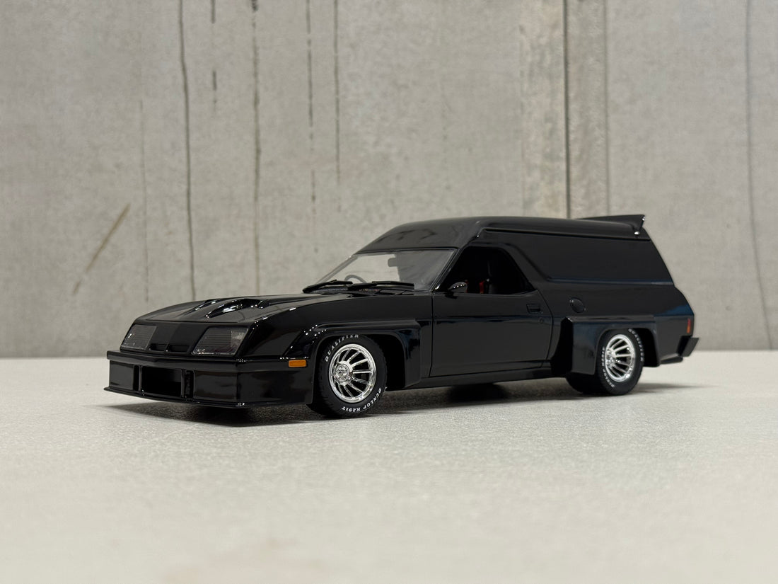 Ford Falcon XC Concorde Panel Van - "Black Nite" - 1:18 Scale Model