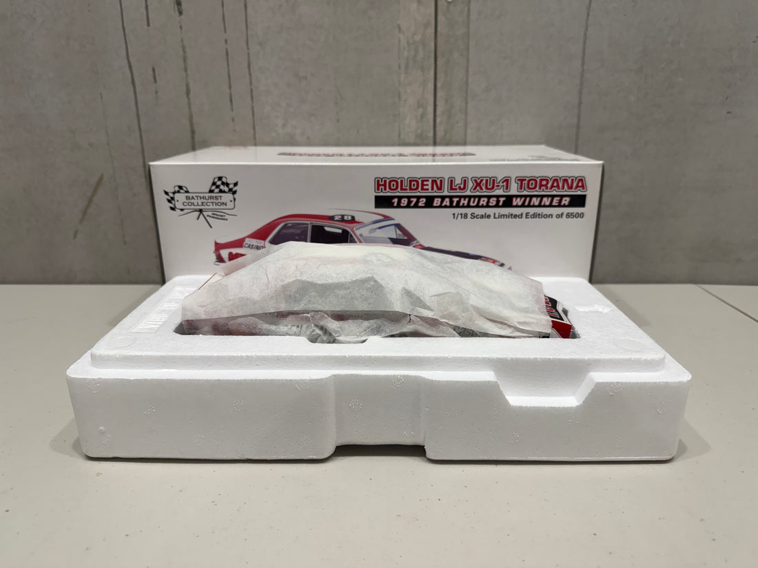 1972 Bathurst Winner Peter Brock - Holden LJ Torana GTR XU-1 - 1:18 Scale Diecast Model