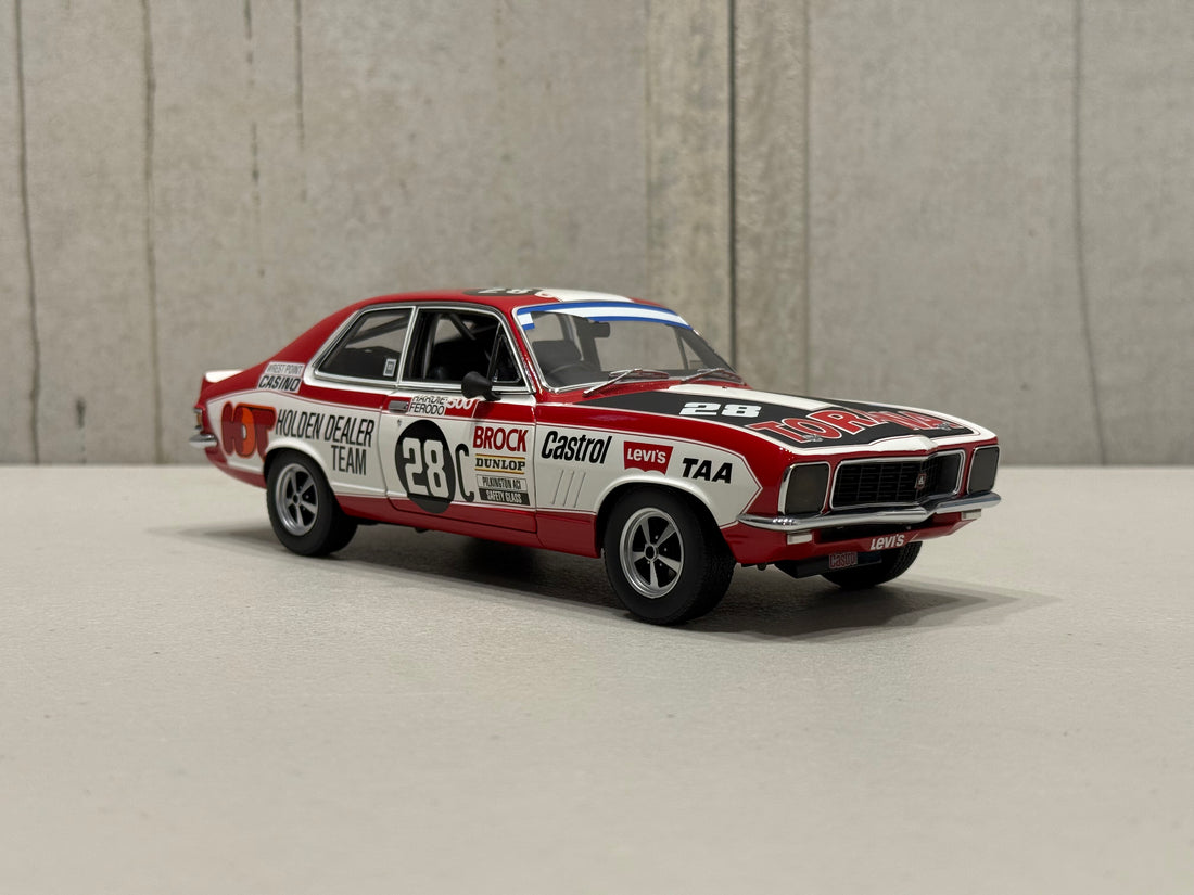 1972 Bathurst Winner Peter Brock - Holden LJ Torana GTR XU-1 - 1:18 Scale Diecast Model