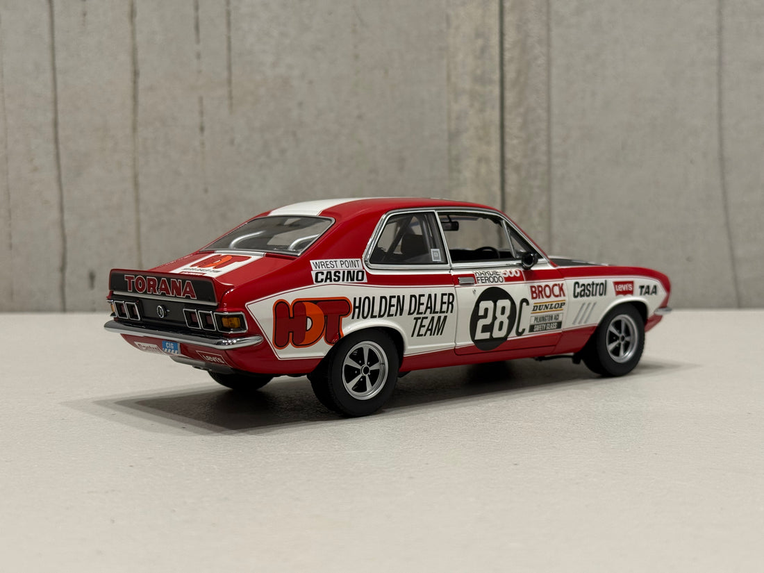 1972 Bathurst Winner Peter Brock - Holden LJ Torana GTR XU-1 - 1:18 Scale Diecast Model