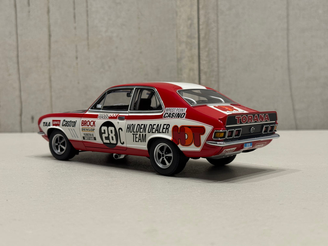 1972 Bathurst Winner Peter Brock - Holden LJ Torana GTR XU-1 - 1:18 Scale Diecast Model