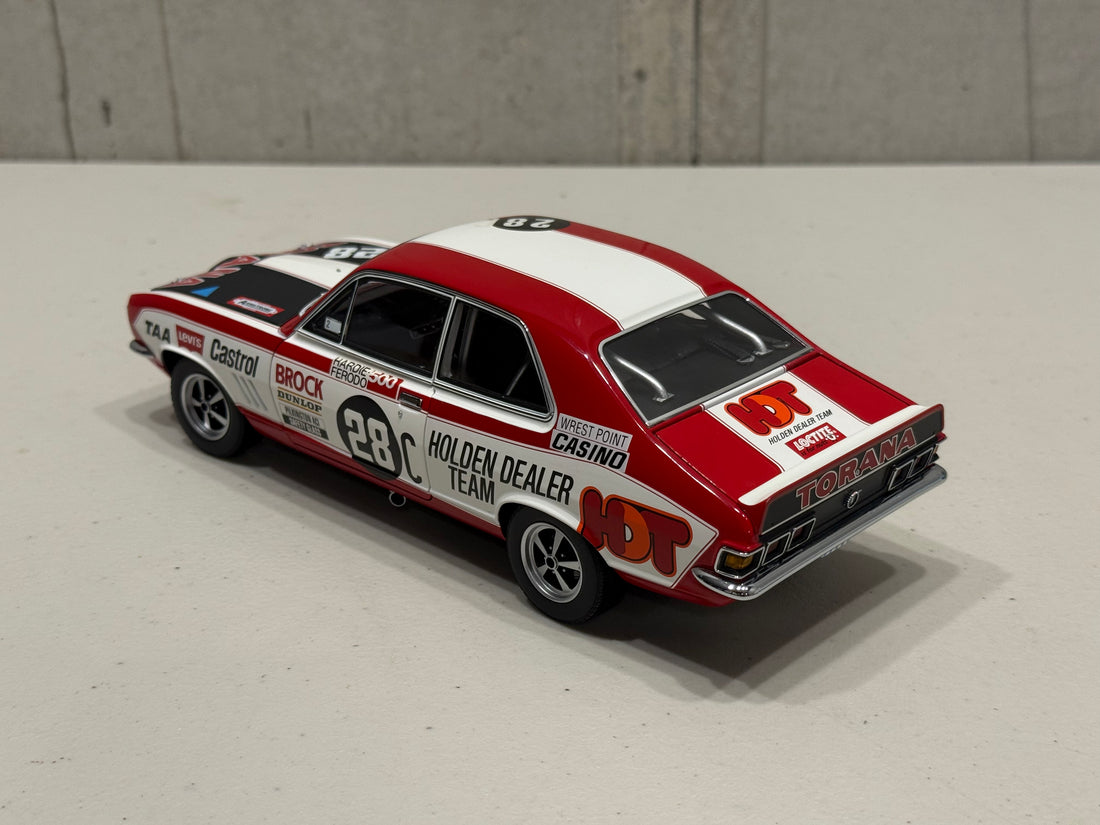 1972 Bathurst Winner Peter Brock - Holden LJ Torana GTR XU-1 - 1:18 Scale Diecast Model