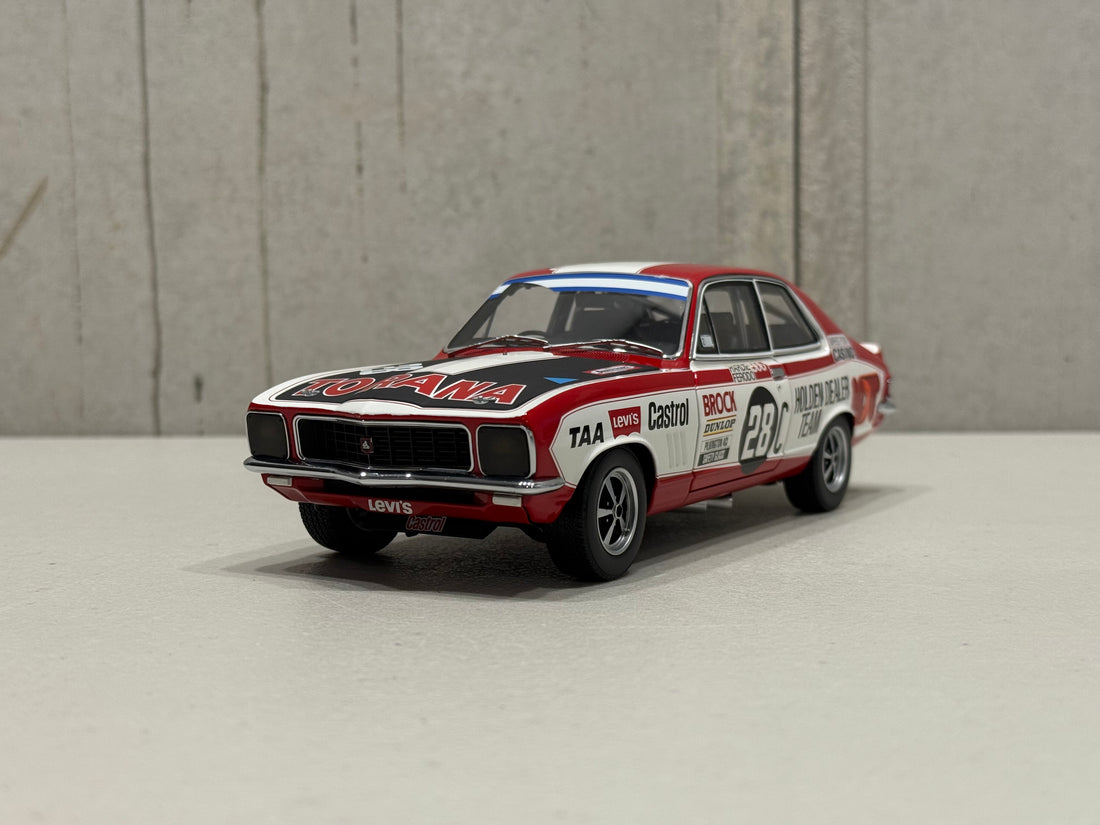 1972 Bathurst Winner Peter Brock - Holden LJ Torana GTR XU-1 - 1:18 Scale Diecast Model