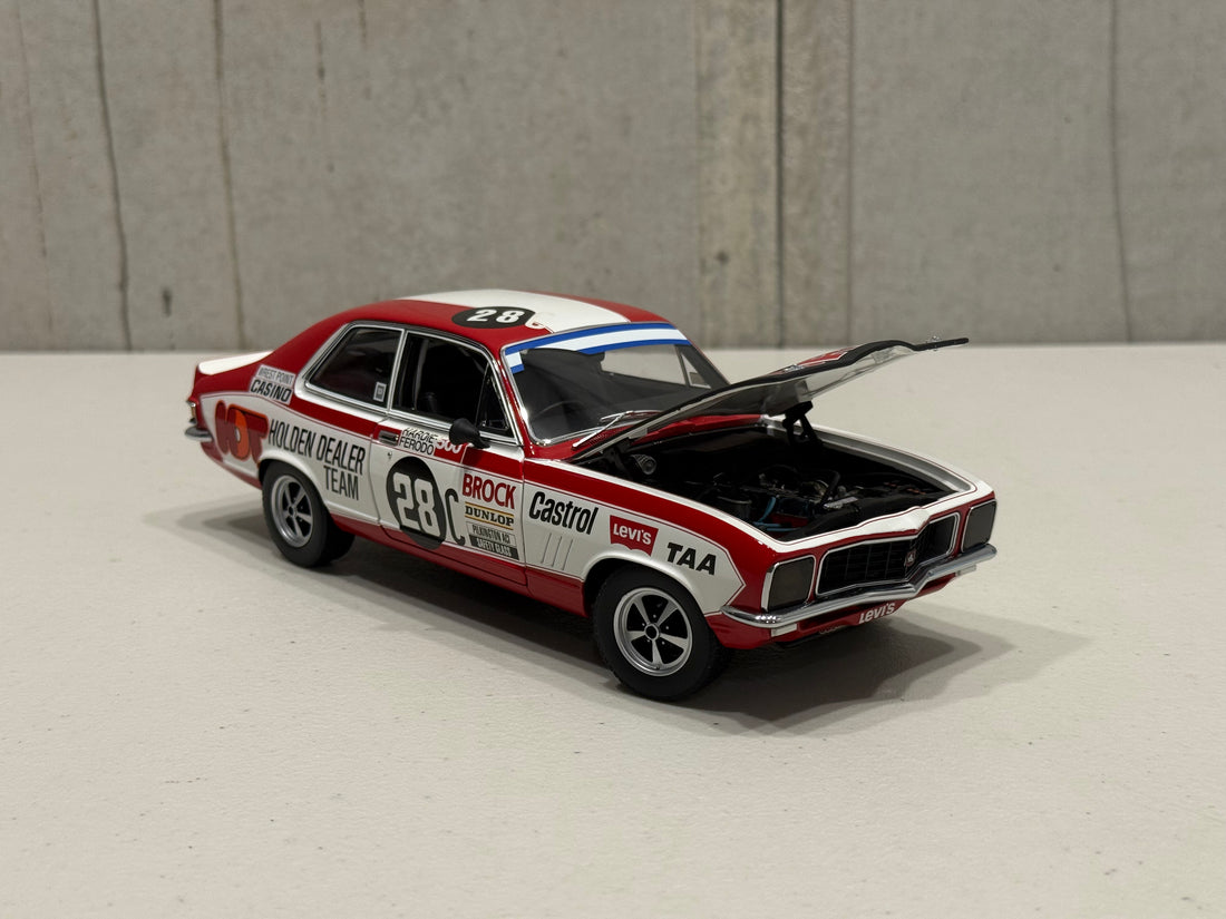 1972 Bathurst Winner Peter Brock - Holden LJ Torana GTR XU-1 - 1:18 Scale Diecast Model