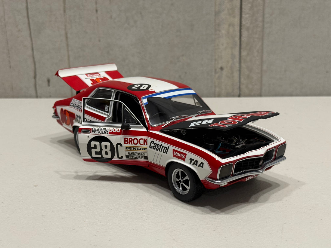 1972 Bathurst Winner Peter Brock - Holden LJ Torana GTR XU-1 - 1:18 Scale Diecast Model
